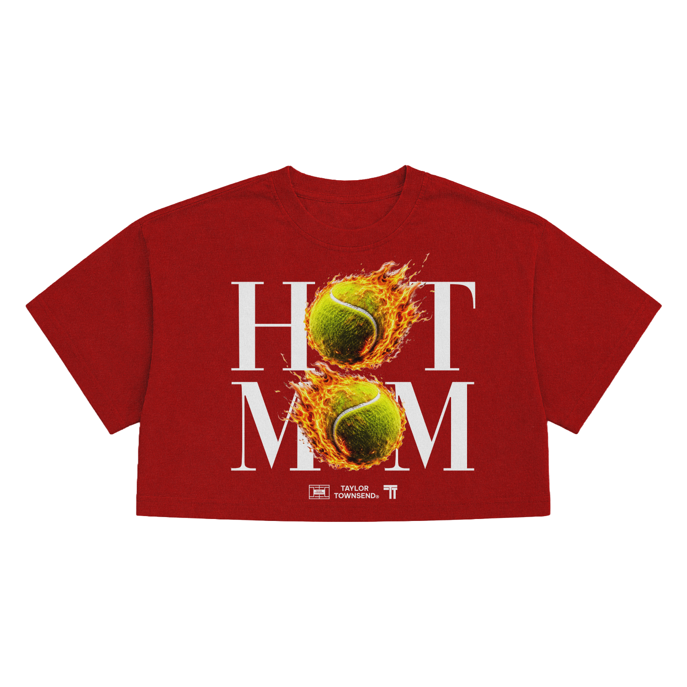 Hot Mom Cropped Tee